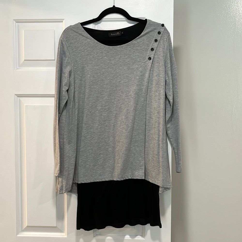 Double layered sweater